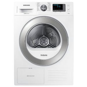2. Samsung DV90F5E6HGW/EG – für große Wäscheberge